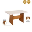 Ver imagem 2 de Mesa Retangular Grande Manuela 135 Cm Mdf