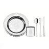 Kit Infantil Tramontina para Refeição em Aço Inox 5 Peças Tramontina - 1