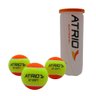 Kit 3 Bolas de Beach Tennis Itf Soft Atrio - Es446 Tamanho Unico Cor Amarelo - 1