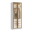 Ver imagem 1 de Guarda Roupa Modulado 2 Portas Reflecta Requinte 100% MDF