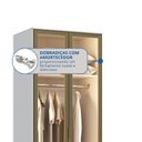 Ver imagem 6 de Guarda Roupa Modulado 2 Portas Reflecta Requinte 100% MDF