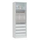 Ver imagem 2 de Guarda Roupa Modulado 2 Portas Reflecta Requinte 100% MDF