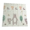 Tapete Infantil Atividades Dobrável 120x120cm Espessura 8mm Urso - 4