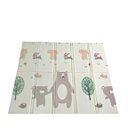 Ver imagem 3 de Tapete Infantil Atividades Dobrável 120x120cm Espessura 8mm Urso