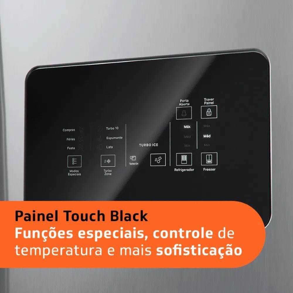 Refrigerador Frost Free 3pts 554l Bro85akana Brastemp Inox 127v - 6