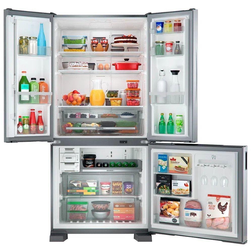 Refrigerador Frost Free 3pts 554l Bro85akana Brastemp Inox 127v - 2