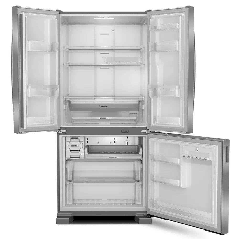 Refrigerador Frost Free 3pts 554l Bro85akana Brastemp Inox 127v - 9