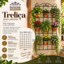 Ver imagem 4 de Treliça de Ferro Grande 50 x 75 para Jardim Vertical