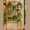 Ver imagem 1 de Treliça de Ferro Grande 50 x 75 para Jardim Vertical