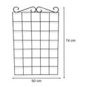 Ver imagem 2 de Treliça de Ferro Grande 50 x 75 para Jardim Vertical