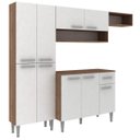 Ver imagem 2 de Cozinha Compacta 4 Peças 9 Portas Madri Espresso Móveis