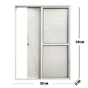 Ver imagem 4 de Porta Balcão Lambril 3 Folhas Alumínio 210x120cm Veneza