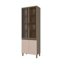 Ver imagem 1 de Cristaleira 4 Portas 71,5 Cm Henn Duna Cristal
