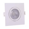 Spot LED Embutir Quadrado 6W Bivolt Luz Branca 6.000K Empalux - 1