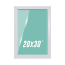 Ver imagem 4 de Porta Retrato 20 X 30 Moldura Prata com Vidro Decoração Sala