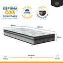 Ver imagem 5 de Cama Box Baú com Colchão Espuma D33 Pillow In Anjos Ortosleep Solteiro King 96 Cm