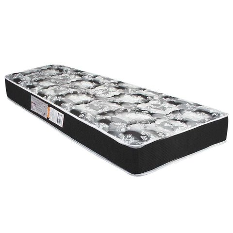 Colchão Solteiro Luckspuma Espuma D28 Celebrity Black (78x188x12) - 