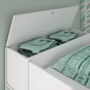 Ver imagem 7 de Treliche Solteiro com Baú e Prateleiras Tókio Espresso Móveis