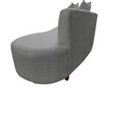 Ver imagem 5 de Namoradeira Sofá Feijão Suria Orgânica Linho Cinza