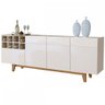 Buffet Duna com Adega 3 Portas 1 Gaveta Off White - 2