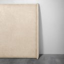 Ver imagem 4 de Cabeceira Cama Casal 144cm Estofada Linho ou Veludo Cor:Veludo Creme