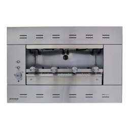 Churrasqueira Elétrica de Embutir Prime 4 Espetos 220v Painel Ventilado Suprema - 2