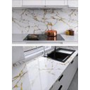 Ver imagem 1 de Papel de Parede Adesivo Autocolante Flexivel Marmore Obra Reforma Construçao Moveis Cozinha Banheiro