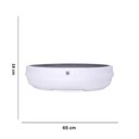 Ver imagem 2 de Vaso Bacia Decorativo Osaka Branco G 16x65x52 Cm