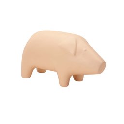 Escultura porco em cerâmica 20 x 16 x 16 cm - 1