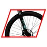 Bicicleta Aro 29 Redstone Aborygen | Altus 18V (2x9V) | 2021 / Tam. 19 / Cinza/Verde/Preto - Freio H - 3