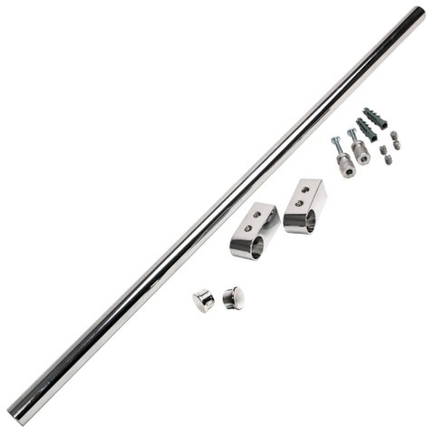 Tubo Barra Cozinha para Aramados 5/8 X 60cm Inox 7272