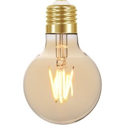 Lâmpada de Filamento Tungstênio Bola Ambar 2200K E27 127V - 2