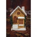 Ver imagem 1 de Casinha Decorativa com Led Nevada 20cm - Dg440-20