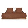 Sofá Dubai 2 Lugares 1.80m Tecido Bouclê Terracota para Sala Bz Home Decor - 1