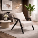 Ver imagem 3 de Kit 2 Decorativa Mona Linho Luxo Bege Escritório Sala