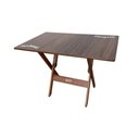 Ver imagem 2 de Conjunto Mesa Dobrável Madeira 110x70 com 6 Cadeiras Personalizada Jack Imbuia - Tarimatã