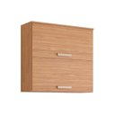 Ver imagem 1 de Armário Aéreo P- Cozinha Bella C-2portas Basculantes 80 Cm Freijo - Mgm