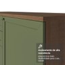 Armário de Cozinha Completa 270 Cm Rustic/verde Vik Madesa. - 2