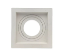 Ver imagem 1 de Embutido Recuado Abs Ar111 Quadrado Branco