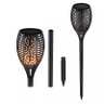 Luminaria Espeto Jardim Led Tocha Chama Solar Fogo Ip67 Uso Externo - 2