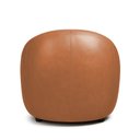 Ver imagem 6 de Poltrona Decorativa Orgânica Lua Sintético Pu Whisky D03 - D’Rossi