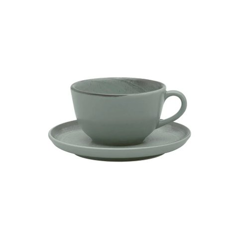 Xícara de Chá com Pires Pacifico 200ml Ao05-1c07 - Oxford