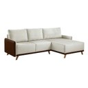 Ver imagem 2 de Sofá 4 Lugares com Chaise Lado Direito 258cm Corino Geribá