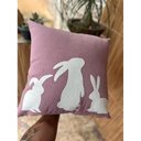 Ver imagem 2 de Kit 2 Capas de Almofada Decorativa Coelho da Páscoa
