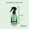 Aromatizante Em Spray Cheirinho Perfumador Para Ambientes capim limão - 3
