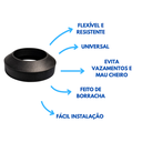Ver imagem 3 de Borracha de Vedação para Caixa Acoplada Anti Vazamento