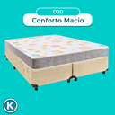 Ver imagem 4 de Colchão Casal D20 + Box Blindado - D20 Inducol