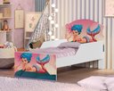 Ver imagem 4 de Cama Infantil Sereia Menina