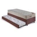 Ver imagem 4 de Bicama Box 88x188 Suede Marrom com Colchão Airtech Ortobom