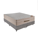 Ver imagem 1 de Cama Box Molas Ensacadas Cinza Queen Airtech Ortobom